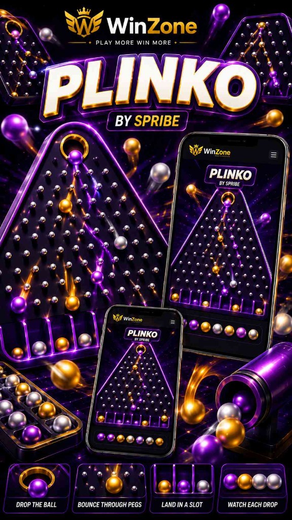 Plinko ball-drop game